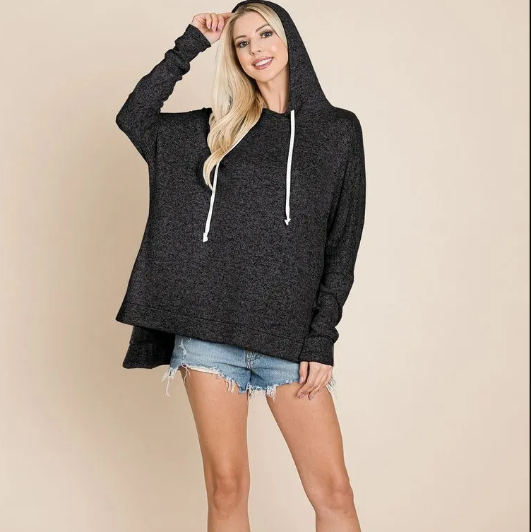 cute lightweight pullover hoodie for women